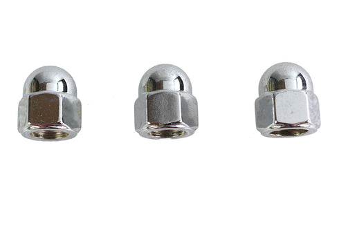 Colony Chrome Acorn Nut 3/8 inch-16 Coarse Thread - 6944-3