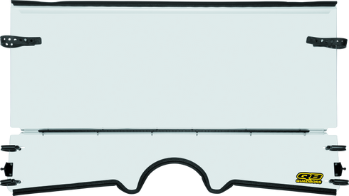 QuadBoss 06-10 Yamaha YXR450 Rhino AT 4x4 Folding Windshield