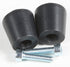 SHOGUN Bar End Sliders Black - 71-1170
