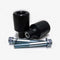 SHOGUN Frame Sliders Black - 71-1272
