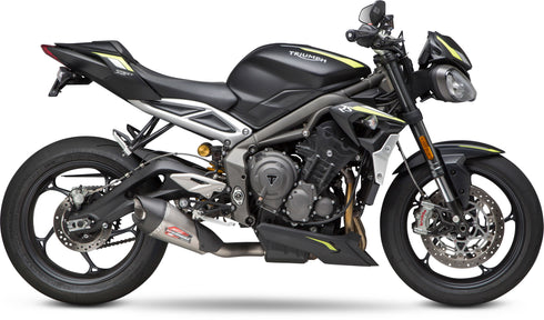 YOSHIMURA Exhaust Street At2 Works Slip On Ss Ss Cf - 960-1175