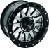 QuadBoss Wagon 14X7 4+3 4/156 Black Machined