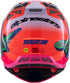 ALPINESTARS S M10 Deegan Helmet Orng Flo/Prpl/Pnk Fluo Md - 482-00081M