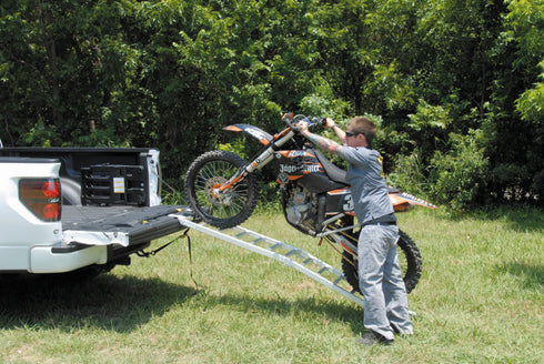 QuadBoss Folding Arched UTV Ramp 18x89