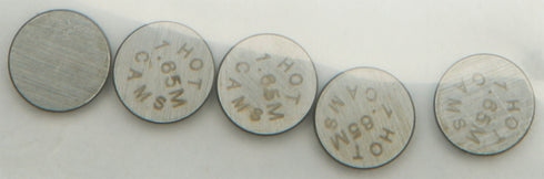 HOT CAMS Valve Shims 7.48x1.65mm 5/Pk - 68-748165