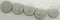 HOT CAMS Valve Shims 7.48x1.65mm 5/Pk - 68-748165