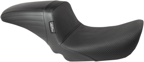 LE PERA Kickflip Seat - Basketweave - Black - FXD '04-'05 LF-591BW