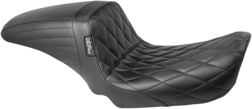 LE PERA Kickflip Seat - Diamond - Black - FXD '04-'05 LF-591DM
