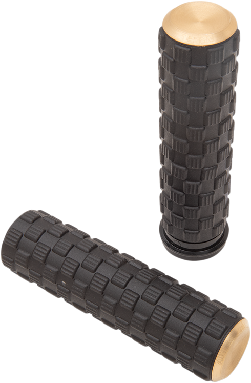 ARLEN NESS Air Trax Grips - TBW - Brass 07-355