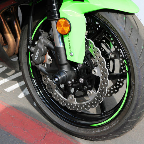 Front Axle Sliders Black