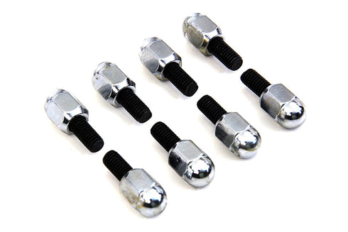 Colony Chrome Acorn Tappet Base Bolt 1/4 inch X 24 Thread - 7131-8