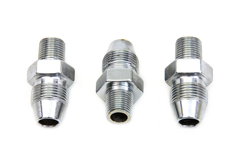 Colony Chrome Oil Line Fitting - 7148-3