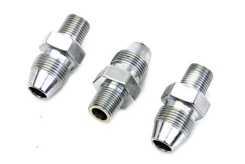 Colony Chrome Oil Line Fitting - 7148-3