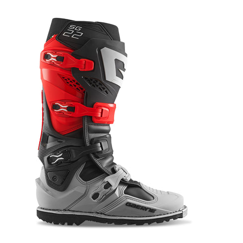 GAERNE Sg22 Gore Tex Enduro Le Boots Red/Black/Grey Sz 12 - 480-66512