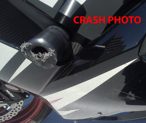 SHOGUN Frame Sliders Black - 71-1343