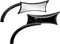 ARLEN NESS Mirror - Micro - Four-Point - Side View - Rectangle - Black - Right 13-419