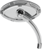 ARLEN NESS Mirror - Beveled - Side View - Short - Cat Eye - Chrome - Right 13-133