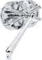 ARLEN NESS Mirror - Side View - Caged Series/10 Gauge - Chrome - Left 13-161