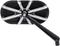 ARLEN NESS Mirror - Side View - Caged Series/10 Gauge - Black - Right 13-162