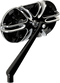 ARLEN NESS Mirror - Side View - Caged Series/Deep Cut - Black - Left 13-164