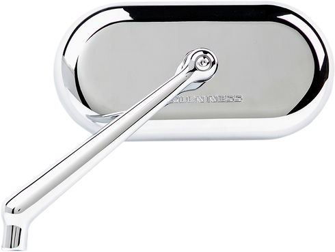 ARLEN NESS Mirror - Side View - Oval - Chrome - Left 13-171