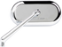 ARLEN NESS Mirror - Side View - Oval - Chrome - Left 13-171