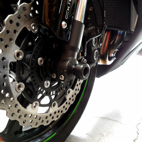 Front Axle Sliders Black