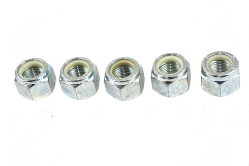 V-Twin Zinc Plated Hex Nuts 5/8 inch-18 Nyloc - 73-0008