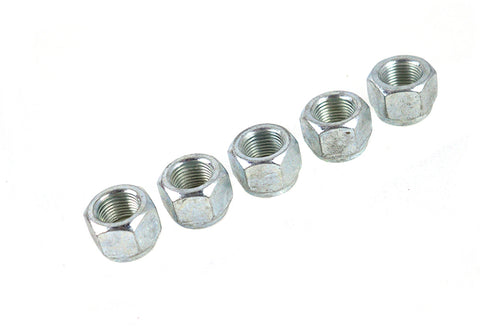 V-Twin Zinc Plated Hex Nuts 5/8 inch-18 Nyloc - 73-0008