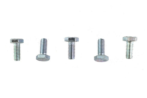 V-Twin Hex Cap Bolts Zinc 1/4 inch X 5/8 inch - 73-0010