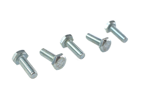 V-Twin Hex Cap Bolts Zinc 1/4 inch X 3/4 inch - 73-0011