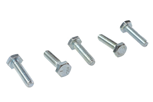 V-Twin Hex Cap Bolts Zinc 1/4 inch-20 x 1 inch - 73-0013