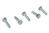 V-Twin Hex Cap Bolts Zinc 1/4 inch-20 x 1 inch - 73-0013