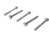 V-Twin Hex Cap Bolts Zinc 1/4 inch X 2 inch - 73-0016