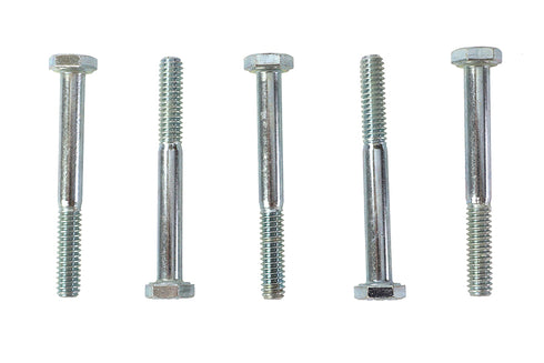 V-Twin Hex Cap Bolts Zinc 1/4 inch X 2-1/4 inch - 73-0017