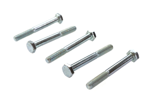 V-Twin Hex Cap Bolts Zinc 1/4 inch X 2-1/4 inch - 73-0017
