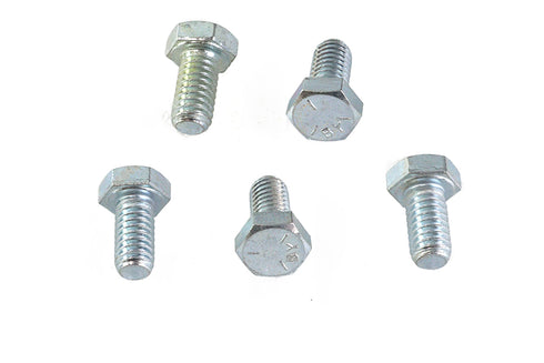 V-Twin Hex Cap Bolts Zinc 5/16 inch X 5/8 inch - 73-0018