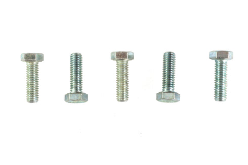 V-Twin Hex Cap Bolts Zinc 5/16 inch X 1 inch - 73-0021