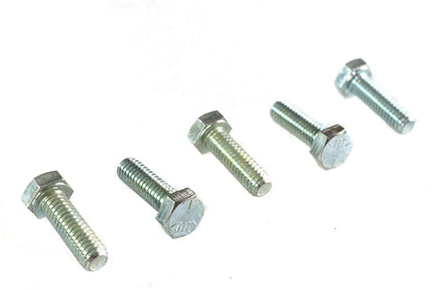 V-Twin Hex Cap Bolts Zinc 5/16 inch X 1 inch - 73-0021