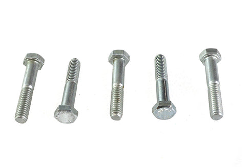 V-Twin Hex Cap Bolts Zinc 5/16 inch-18 x 1-3/4 inch - 73-0023