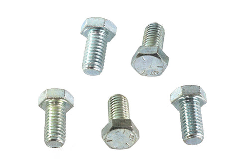 V-Twin Hex Cap Bolts Zinc 3/8 inch X 3/4 inch - 73-0025