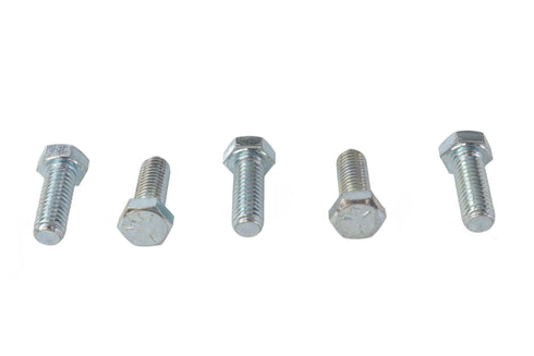 V-Twin Hex Cap Bolts Zinc 3/8 inch x 1 inch - 73-0026