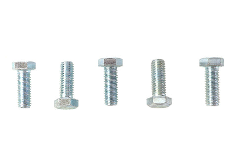 V-Twin Hex Cap Bolts Zinc 3/8 inch x 1 inch - 73-0026