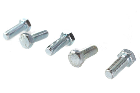 V-Twin Hex Cap Bolts Zinc 3/8 inch x 1 inch - 73-0026
