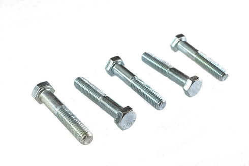 V-Twin Hex Cap Bolts Zinc 3/8 inch x 2 inch - 73-0030