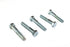 V-Twin Hex Cap Bolts Zinc 3/8 inch x 2 inch - 73-0030