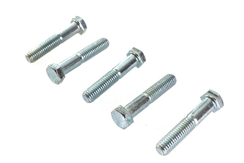 V-Twin Hex Cap Bolts Zinc 3/8 inch x 2 inch - 73-0030