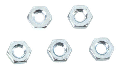 V-Twin Zinc Plated 1/4 inch-20 Hex Jam Nuts - 73-0031