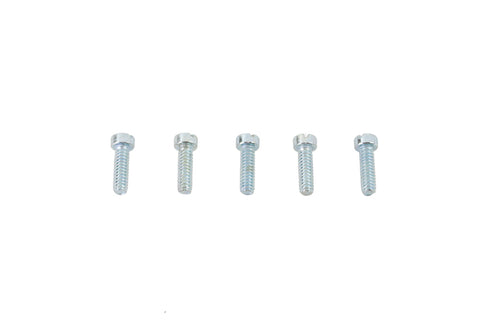 V-Twin Fillister Head Screws 10-24 X 5/8 inch Zinc - 73-0043