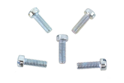 V-Twin Fillister Head Screws 8-32 X 1/2 inch Zinc - 73-0048